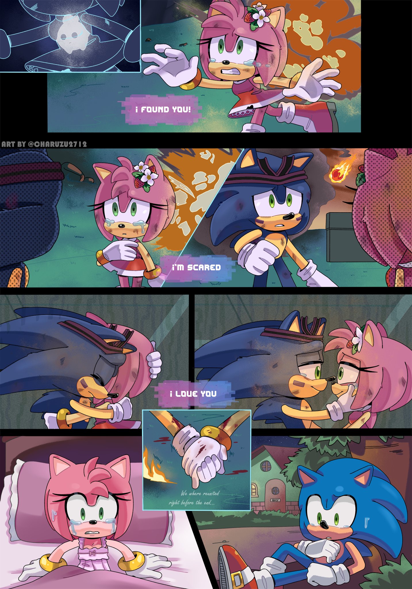Daeream on X: First Part of my Sonamy Comic, 2k Special! There a more  pages left, but i will post the other parts laterThank you so much again  for the support! #SonAmy #