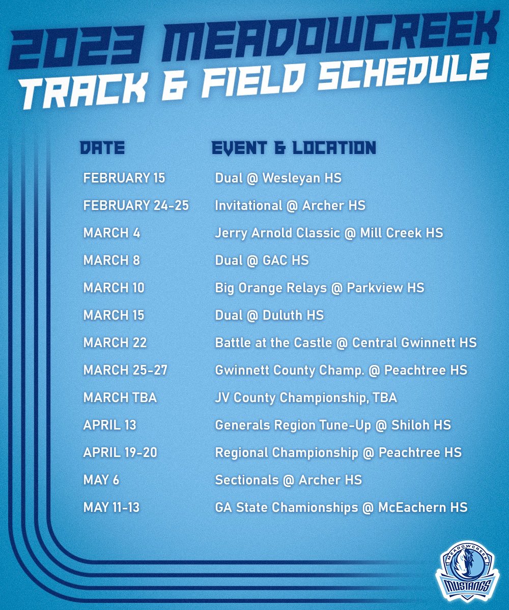 BHarrison92's tweet photo. 🚨MEADOWCREEK T&amp;F 🚨we 🔒 in and ready to make some more history.  The Chase Begins.  #GetToState https://t.co/37mUNIPMZg