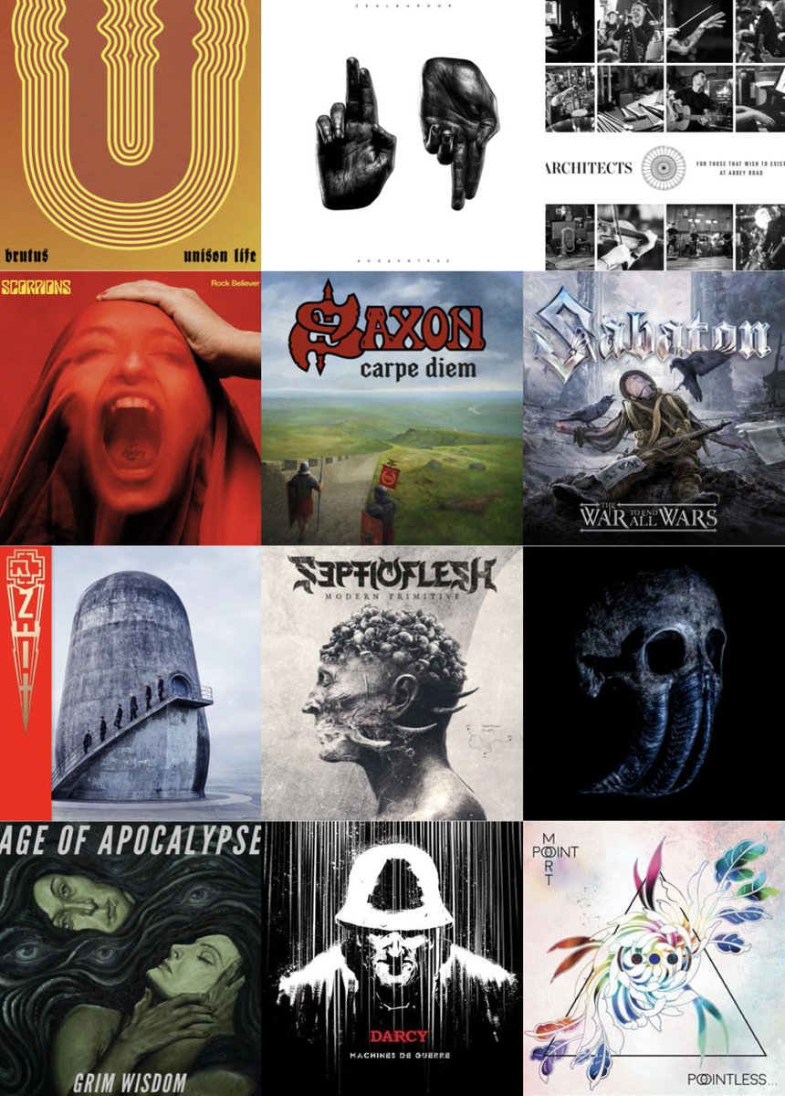 2022 was on 🔥 these are my favorites albums. Can’t wait for more releases this year ! ( @wearebrutus . <a href="/zealandardor/">Zeal & Ardor</a> . <a href="/Architectsuk/">Architects</a> . <a href="/scorpions/">Scorpions</a> . <a href="/SaxonOfficial/">Saxon</a> . <a href="/sabaton/">Sabaton</a> . <a href="/RSprachrohr/">Rammstein</a> . <a href="/septicfleshband/">SEPTICFLESH</a> • <a href="/pointmortband/">Point Mort</a> )
