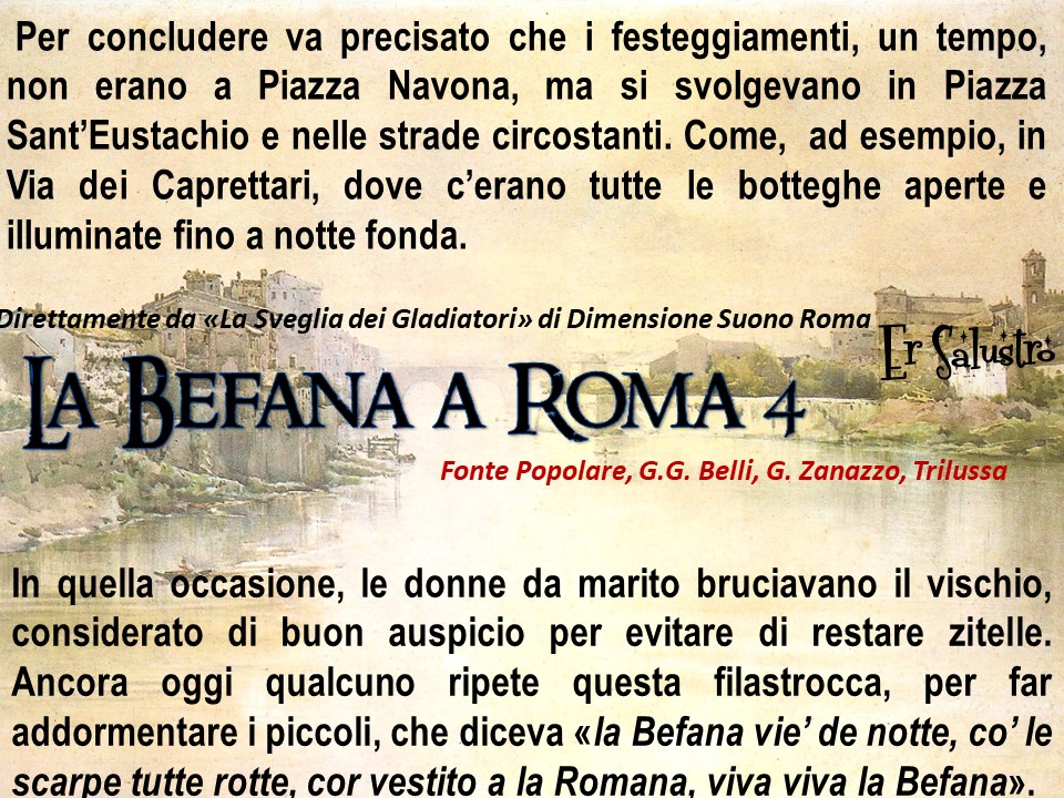 Ahò, e quanno che ariva la 'Scucchiona, armeno bigna esse preparati su arcune cose.... PRIMA PARTE #scucchiona #befana #pasquabefania #seigennaio #epifania #roma #romanesco #romanita #dialetto #salustro #ersalustro