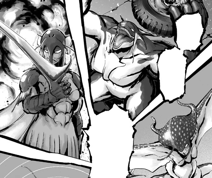 WIP。
怪獣が沢山出てきます。

Monsters! 