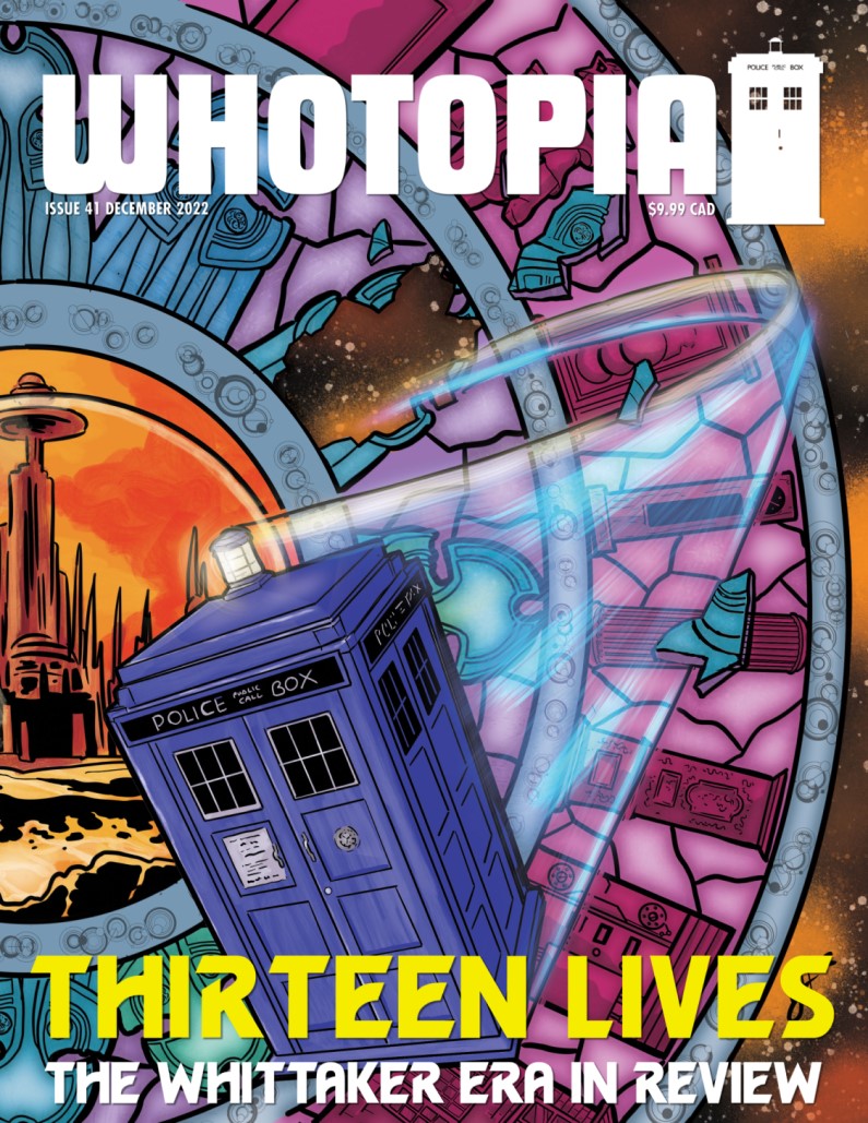 WhotopiaMag's tweet photo. Out Now! WHOTOPIA Issue 41
The Whittaker Era In Review / Free PDF download
https://t.co/bmUDOrsKOb
#WhotopiaMag #issue41 #DoctorWho https://t.co/BJUOyI2Nbh