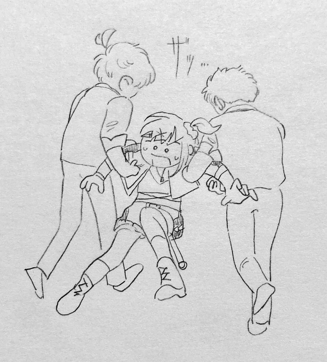 🌈  落書きセット(3枚目学パロ二次創作) 