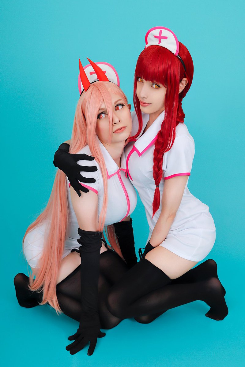 miih_cosplay's tweet photo. Would you let us heal your wounds?💉...it seems you might need intensive care..😏

Really excited to share this incredible Chainsawman @samichu18 x @miih_cosplay collab! ✨

#chainsawman https://t.co/vYFiLSLlyq