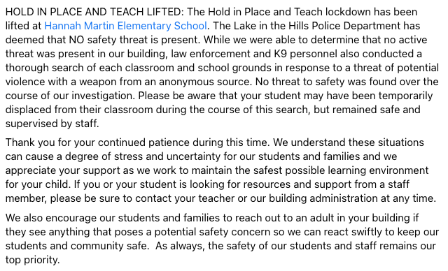 HOLD IN PLACE AND TEACH LIFTED <a href="/Martin_Huskies/">Martin Elementary</a>