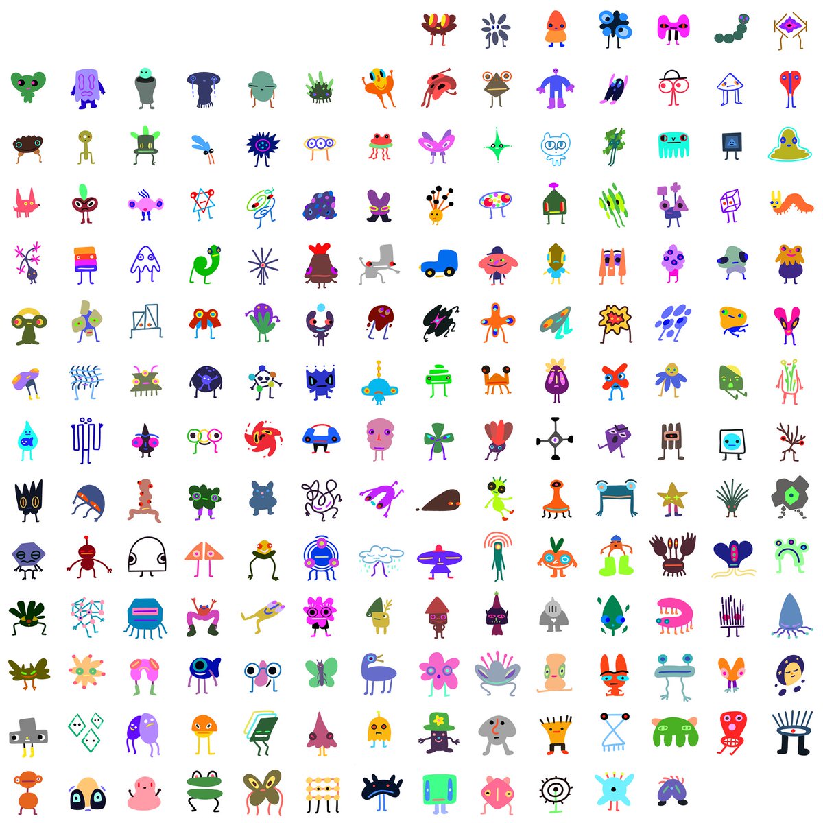 MonsieurEureka's tweet photo. bunch of little guys https://t.co/VAXunZ9Rpc