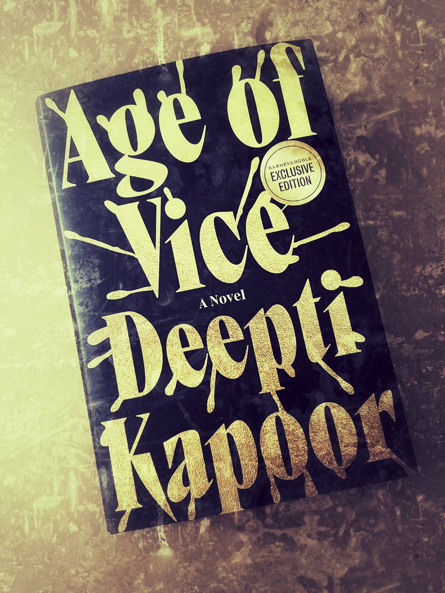 You do not want to miss AGE OF VICE, Deepti Kapoor’s fast-paced, epic novel of crime & corruption. @riverheadbooks #deeptikapoor #book #booktok #bookstore