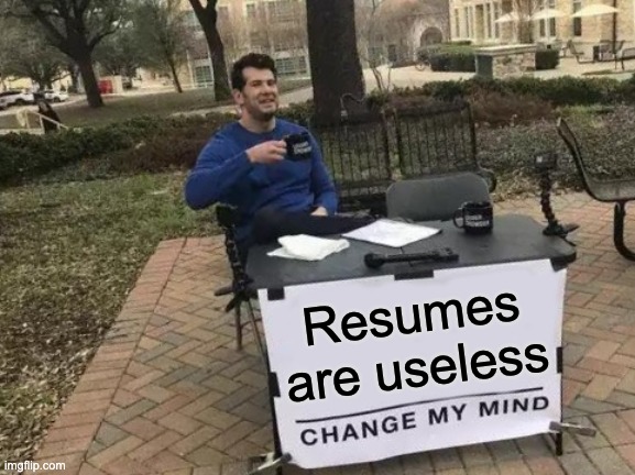 SmartRank_ai's tweet image. Resumes are Inefficient, ineffective, and biased.

Only using resumes because you don&apos;t know what else you&apos;d use?

Check out @SmartRank. Resume-free screening is the future.

We&apos;d love to debate about it, objections are very welcome.

#talentacquisition #resumes