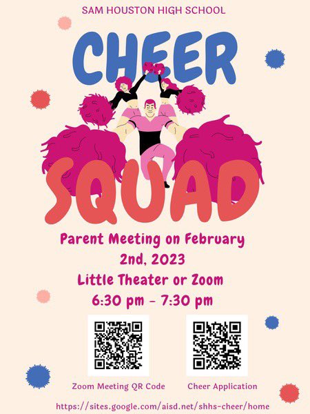 Cheer Tryouts for Sam Houston are coming up!#shhs #Texans