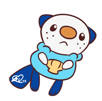 (Almost) Daily Oshawott 5 (I'll turn this into a real tiling bg one day)

#Pokemon
