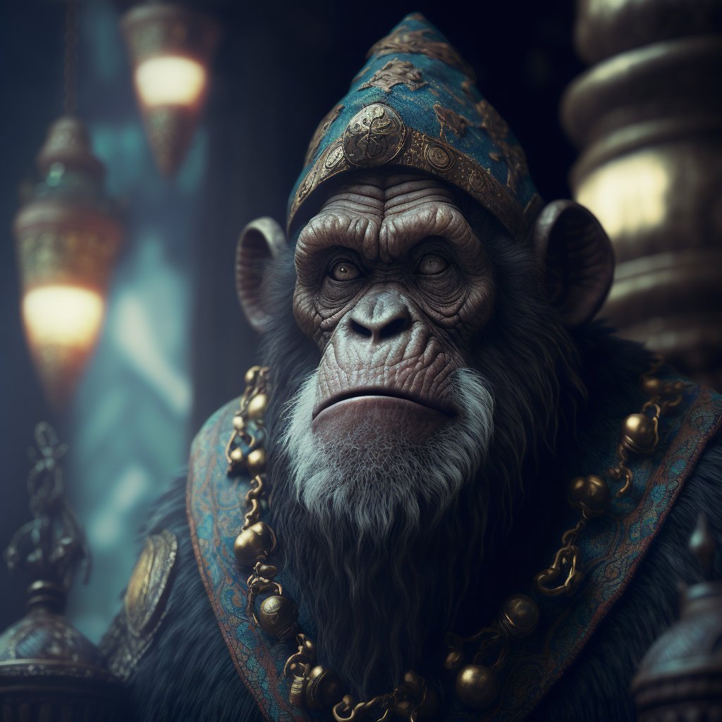 ApeWizardsNFT's tweet photo. 777 Ape Wizards honor the traditions and laws of the universe 🐵 https://t.co/1yGrBF7z2j
