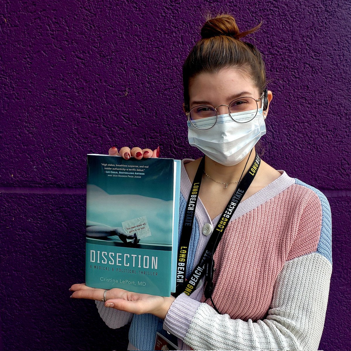 This Saturday, January 7th, at 2pm, join Cristina LePort, MD, for a signing of her book Dissection: A Medical and Political Thriller. If you're looking for a high stakes thriller to kick off your year of reading, you'll want to grab a copy! Hope to see you there!