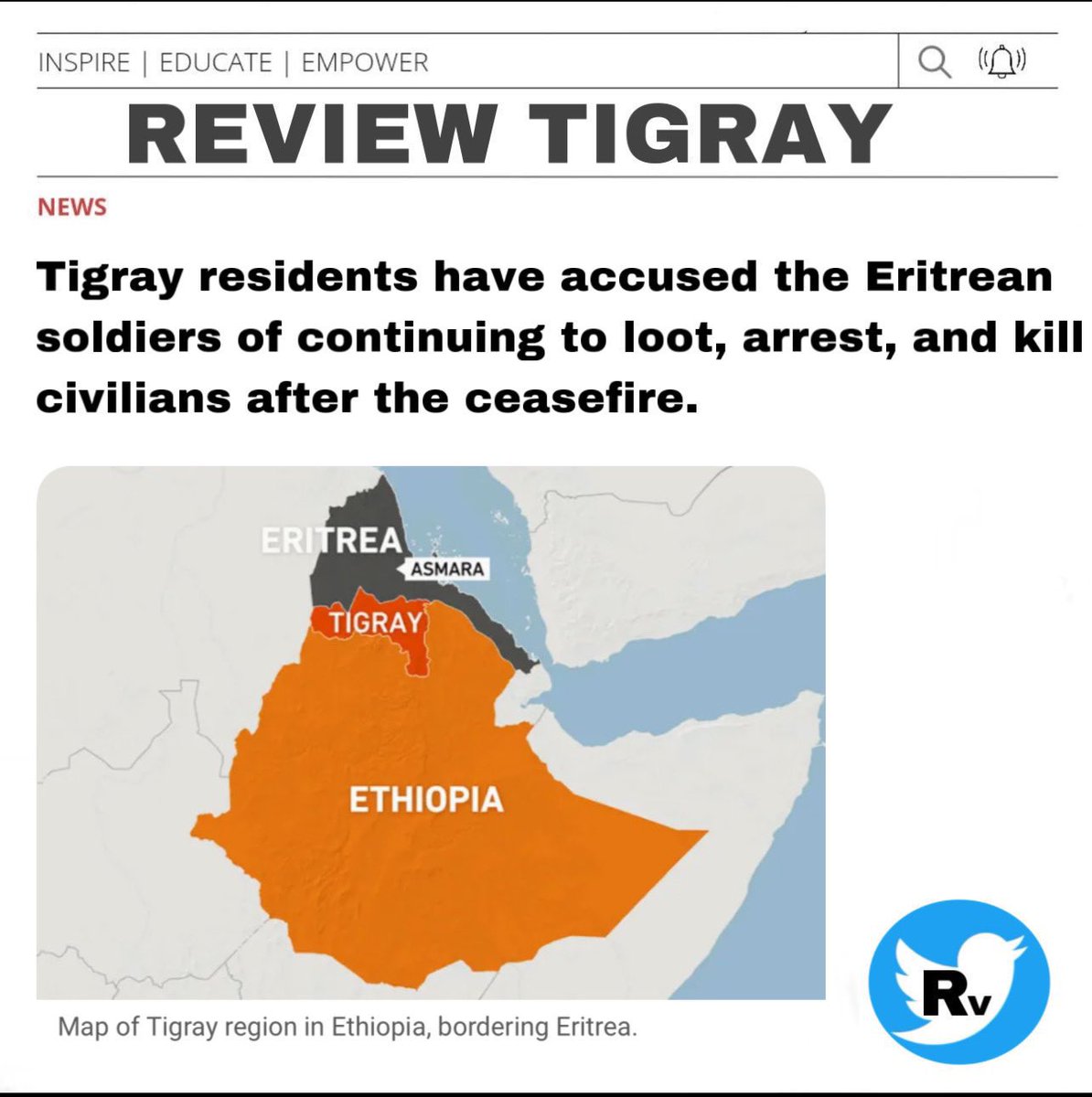 Eritrean forces are still killing, rapeing, & destroying property Tigray civilians. still the #IC has done nothing more than discuss concerns. How many more lives must be lost before action is taken?
#EritreaOutOfTigray #AmharaFanoOutOfTigray @SecBlinken @SecBlinken @JoeBiden