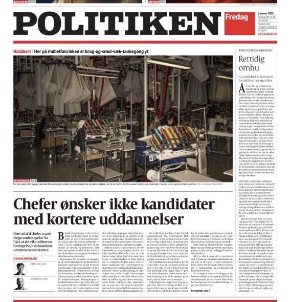 astridgufler's tweet image. 77% af arbejdsgivere mener, en halveret kandidatuddannelse er en forringelse. 72% vil foretrække en 2- frem for 1-årig kandidat, hvis de selv kan vælge. Ny undersøgelse fra @djoef i @politiken @SaraVergo @ChristinaEgelun @Danskeuni #uddpol