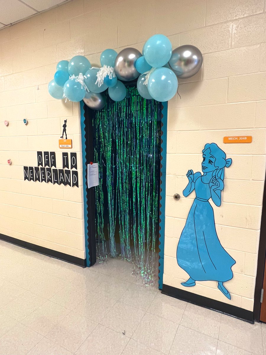 HaleyClassroom's tweet photo. Third grade theme- Peter Pan characters! We can’t wait to continue through this literary classic! 
🐊🏴‍☠️📗✨

#BCE #ELA #thirdgrade

@AnnHaley_RCS @KeglerLisa @teachkjw https://t.co/8rWMbtcm1s