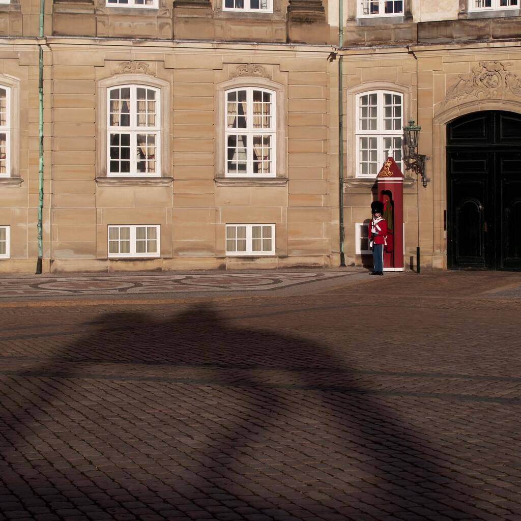iicaza's tweet image. Sombras de reyes y soldaditos de plomo #amalienborg #palace