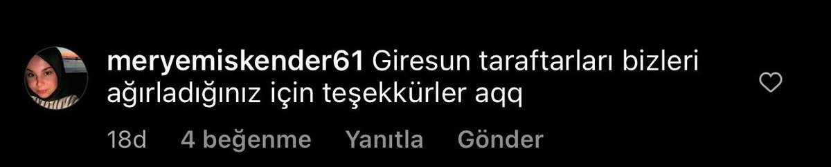 Rica ederiz misafir severiz  :D  #Giresunspor