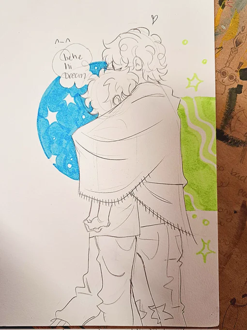 dnf doodles heheheheehe 
#dnf #dreamnotfoundfanart 