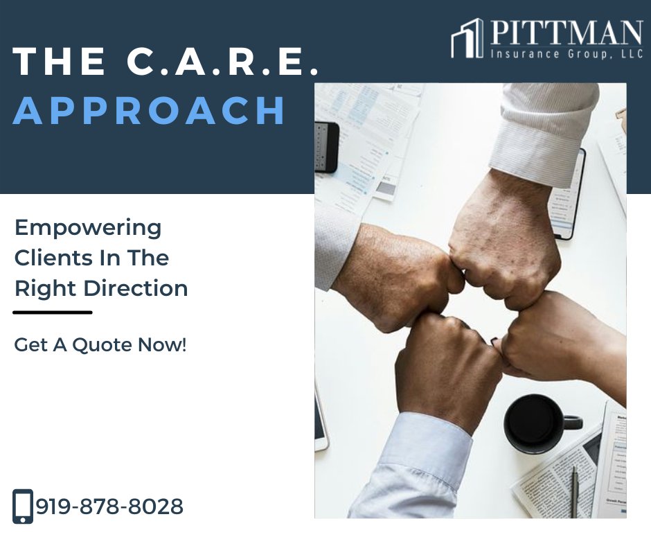PittmanInsGrp's tweet image. Pittman Insurance Group has the experience &amp;amp; tools to provide the best possible coverage &amp;amp; value-added resources to our clients. Our C.A.R.E. Approach is designed to empower our clients to make informed decisions. Call us
pittmaninsurancegroupllc.com/about/
#PittmanInsurance #InsuranceAgency