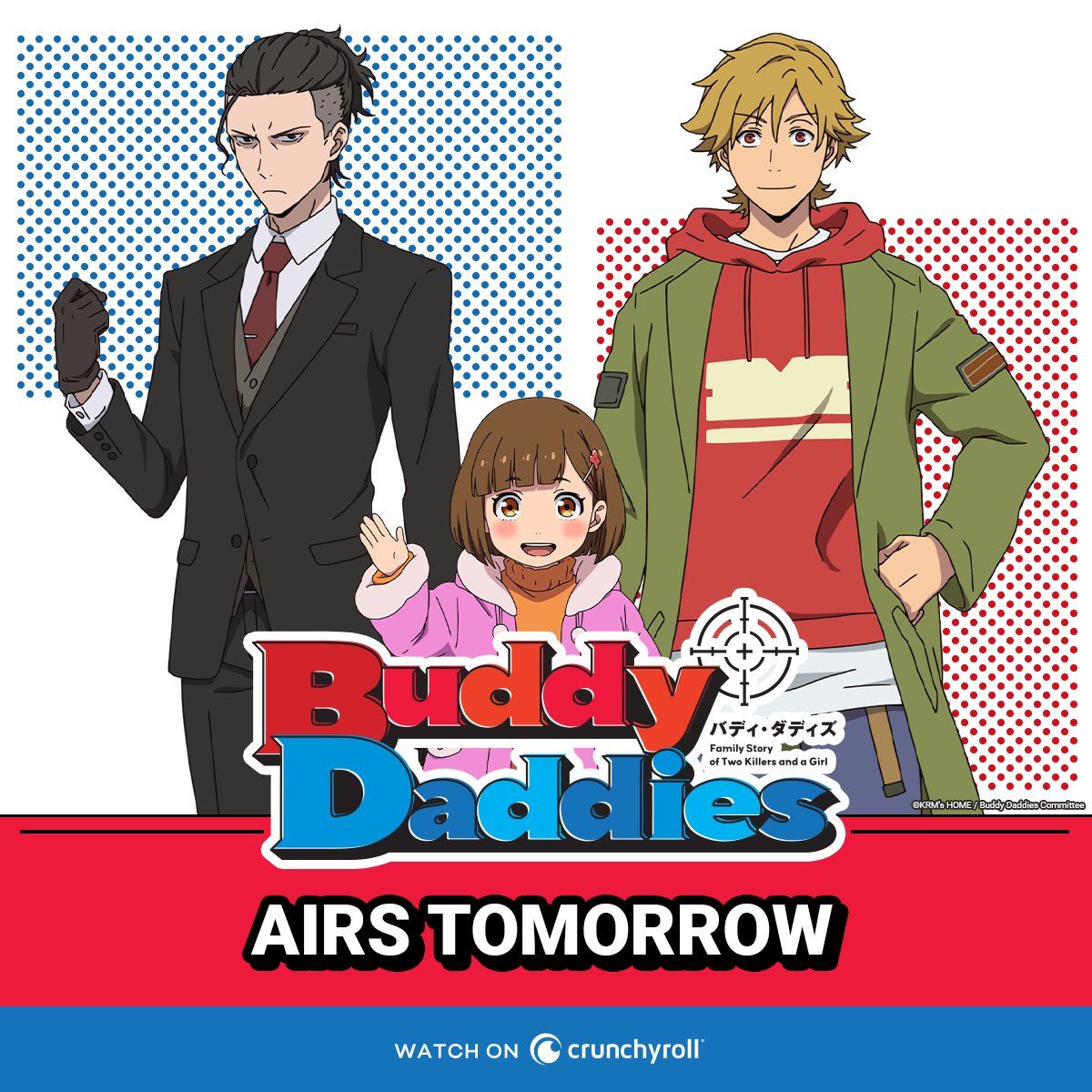 Buddy Daddies' English Dub Premieres Tomorrow on Crunchyroll : r/Animedubs