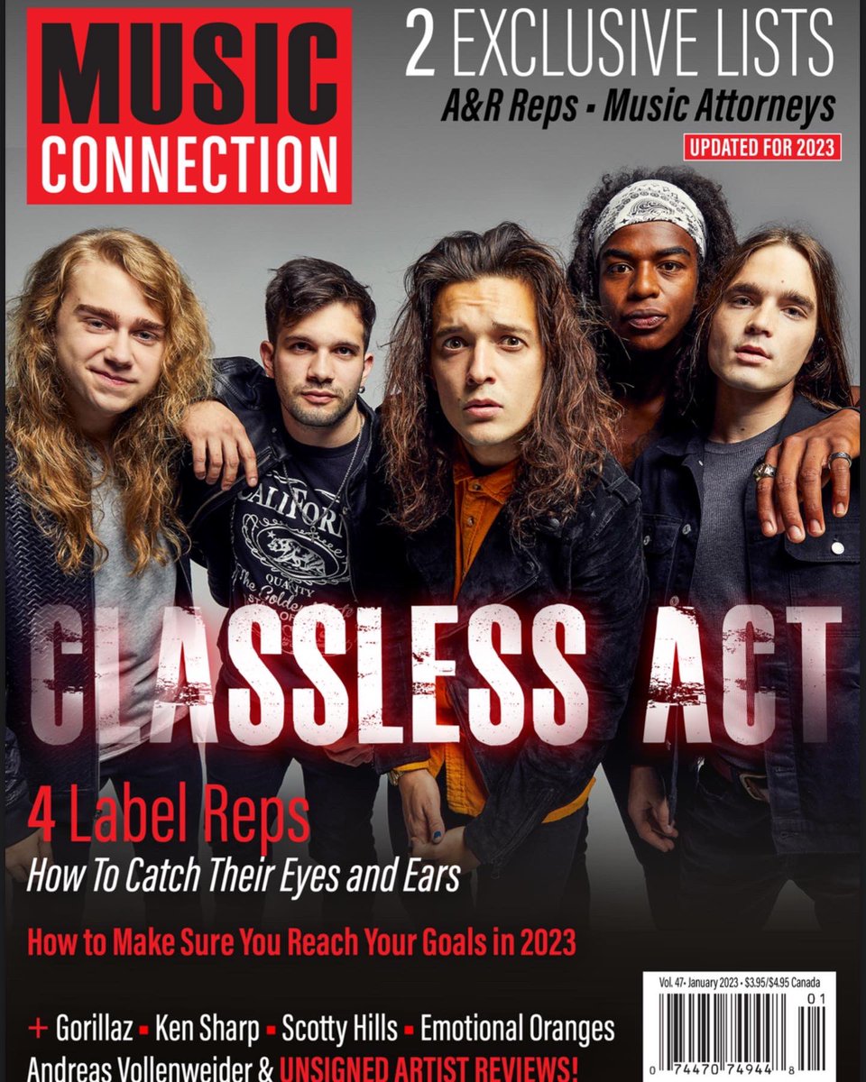 Thank you @musicconnection for featuring us for your January 23 issue and having us speak about the making of our EP “Healing”! 💛

#musicconnectionmagazine #newartists #newmusic