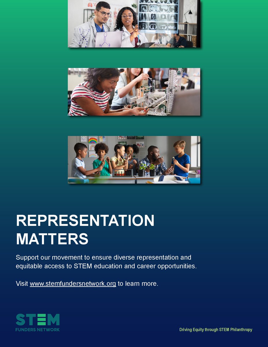 Happy New Year! We spent 2022 gaining insight from academic leaders and champions and cosigning on efforts with national strategic partners.  In 2023 our messaging, narrative, and focus will be centered around all the ways that #representationmatters - mailchi.mp/a057b2d7100f/w…