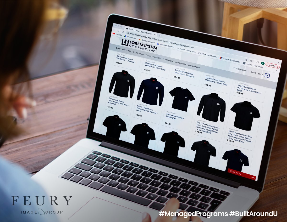 FeuryImageGroup's tweet image. Don't settle for a standard uniform program… You deserve a solution #BuiltAroundU.
 
Our strategic approach to program management is powered by web-based dashboards that facilitate efficient engagement, procurement, and distribution.

feuryimagegroup.com | #ManagedPrograms