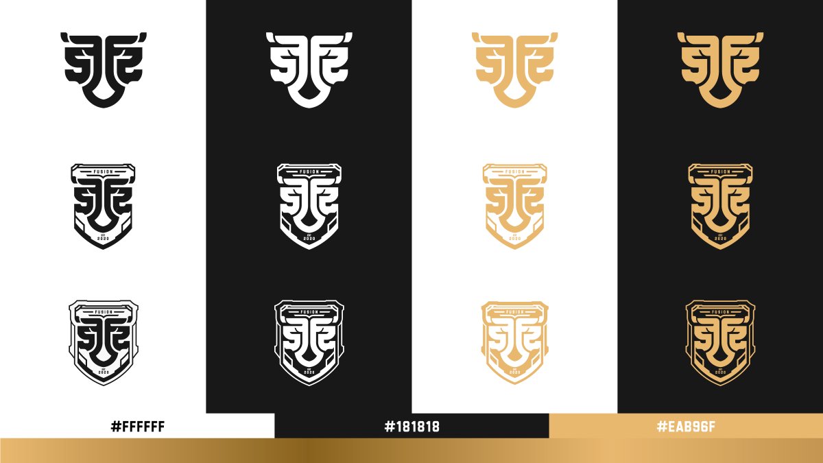 GRDesign69's tweet image. Rebranding oficial para @fusionfsgg 

#FEELTHEFUSION