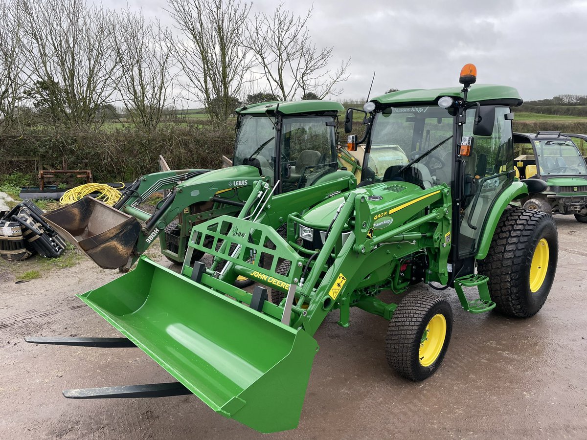 David Barnes (@davidbarnesmk) on Twitter photo The Point at Polzeath taking delivery of their 2nd John Deere 4066R today. This time with a loader to replace a JD 4520 which has clocked up nearly 5000hrs. Many thanks <a href="/TomCollingsHGK/">Tom Collings</a> The Point at Polzeath taking delivery of their 2nd John Deere 4066R today. This time with a loader to replace a JD 4520 which has clocked up nearly 5000hrs. Many thanks <a href="/TomCollingsHGK/">Tom Collings</a>