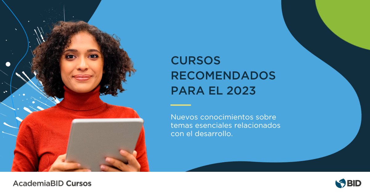 el_BID's tweet photo. Te compartimos 3 cursos recomendados para que comiences el 2023 con nuevos aprendizajes sobre temas esenciales de desarrollo: 
👨🏻‍💻 PM4R Agile: 5 pasos para la gestión híbrida de proyectos de desarrollo: https://t.co/GWtmZDiVEv  
(1/2) https://t.co/aFaFsBtPrE
