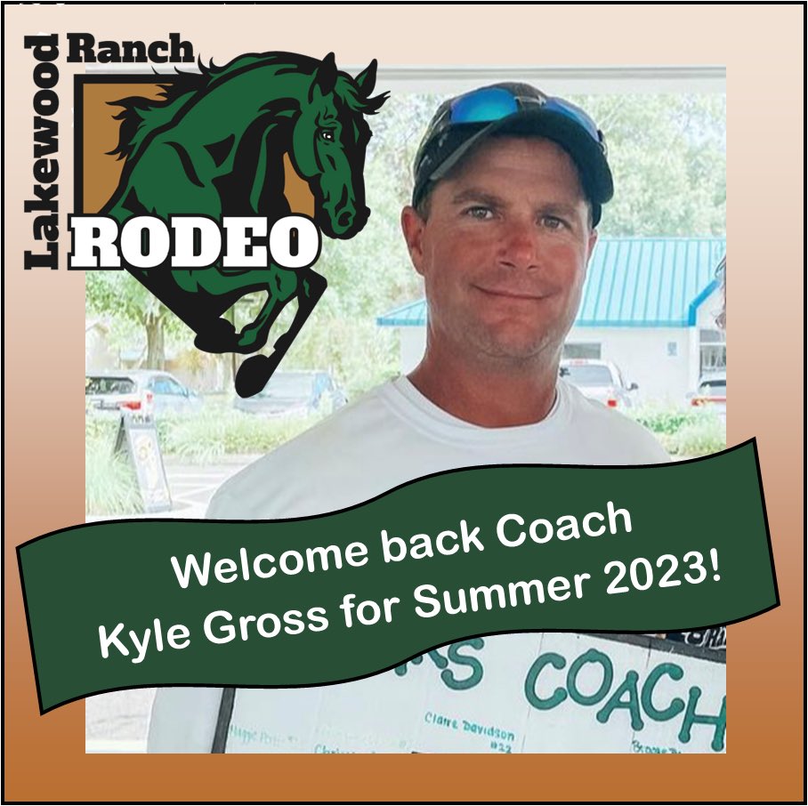 Look 👀 who is back for the Lakewood Ranch RODEO?! Welcome back, head coach, <a href="/Kyle_coachK/">Kyle Gross</a> from <a href="/HCSBCHARGERS/">Hillsdale College Softball</a> for <a href="/FGCLsoftball/">Florida Gulf Coast League</a> summer 2023! #Champs 🐎

🔗AmericanCollegiateLeague.com
🔗fgclsoftball.com
<a href="/ACLcollegiate/">American Collegiate League</a> <a href="/ExtraInningSB/">EXTRA INNING SOFTBALL</a> @JustinsWorldSB