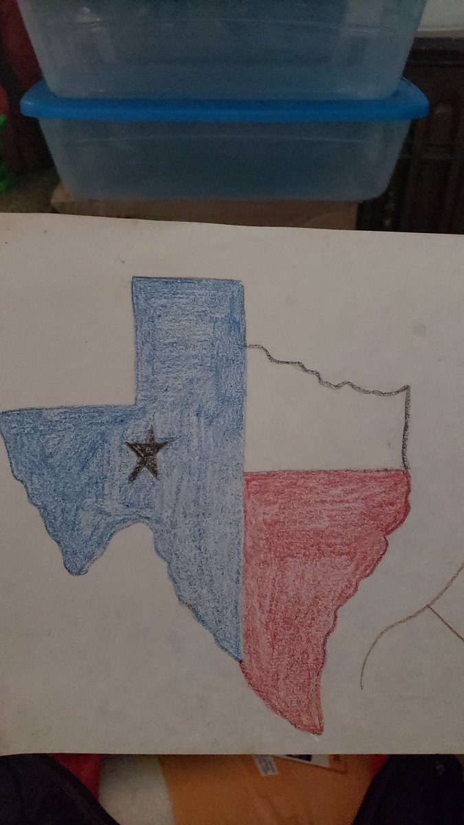 kfawnmc's tweet image. Going through boxes, found this picture I made from over 20 years ago. I&apos;ve been dreaming about Texas for a long time #finallyhere #Lonestarliving