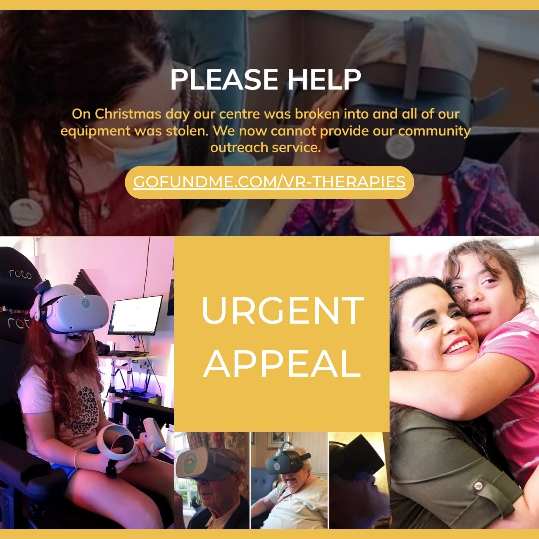 Thief arrested, no equipment recovered. This week I've had to turn down:
Group session for deaf children
Day centre for ppl w/learning disabilities
SEND students w/ trauma &amp; grief
Org supporting struggling families
Stroke patients from local hospital
Many families w/kids w/SEND