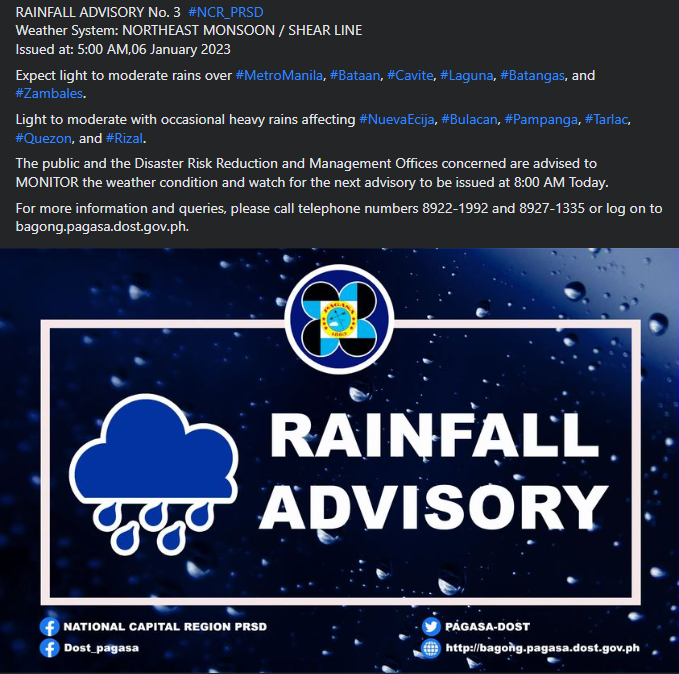 PAGASA-DOST tweet media