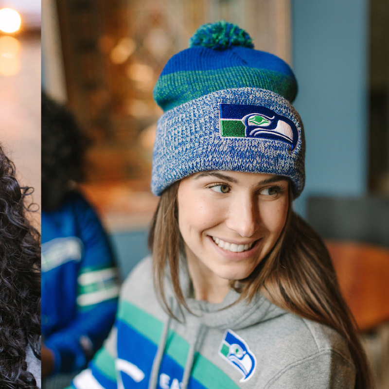 SeahawksProShop's tweet photo. RETRO EDITION: NEW YEAR NEW GEAR- A big game on Sunday calls for a new Seahawks gameday fit 🧢
Swipe for inspo ➡️
12% off in-store today, come gear up!
#SeahawksStyle x #GoHawks