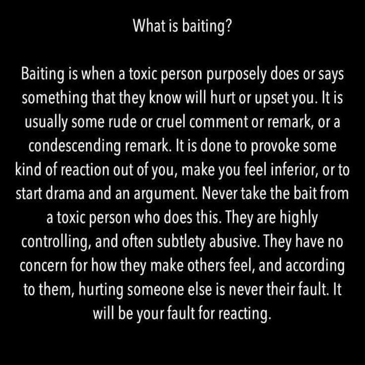 Stopworkplacebu's tweet photo. What is Baiting???? https://t.co/G2xhEkHkqC