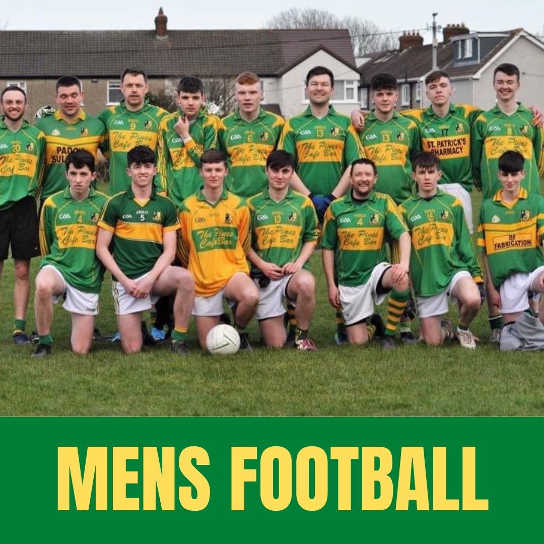 *** MENS FOOTBALL ***

Looking to join a Men’s Gaelic Football team, look no further! 
We have the team for you 👊       

All new players welcome with training starting back soon! 

Dm for more info💪