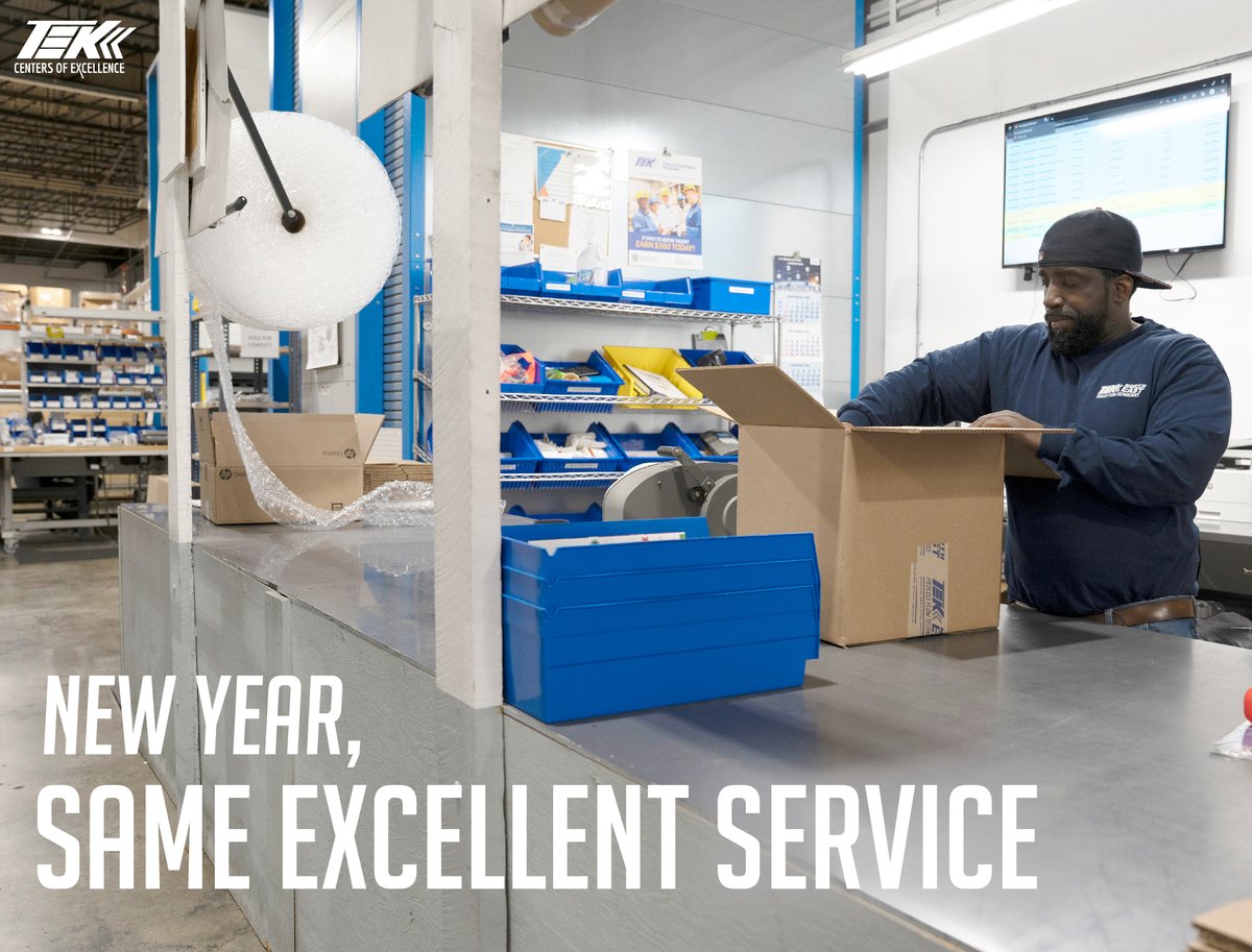 TEKStainless's tweet image. At TEK, our resolution is the same each year; to provide personalized service and quality solutions that exceed your expectations. Learn more about how our experts can serve you: tekspf.com/tek-centers-of…
#processflow #instrumentation #piping #semiconductor #biopharma