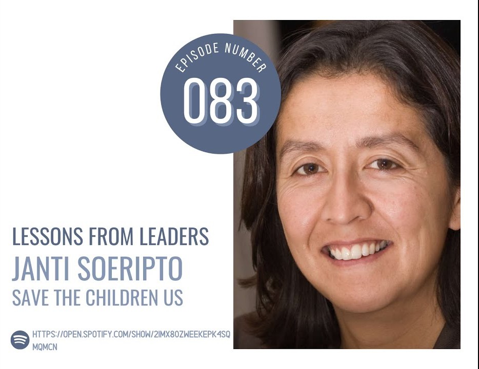Check out the latest episode of #LessonsfromLeaders with #WILDLeader @lynneGilliland, featuring @SaveCEO_US of @SavetheChildren. 

Learn what all leaders need to let go to remain curious & agile from Janti's inspiring story.

youtu.be/JdAgp5xEqVQ

#BeWILD2023 #leadership
