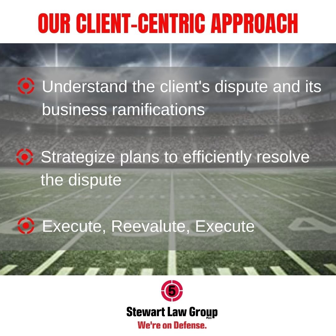 Stewart Law Group PLLC. We're on Defense. 

Learn more at: stewartlawgrp.com

#dallas #texas #lawyer #litigation #commercial #productliability #insurance #employment #labordisputes #LawFirm