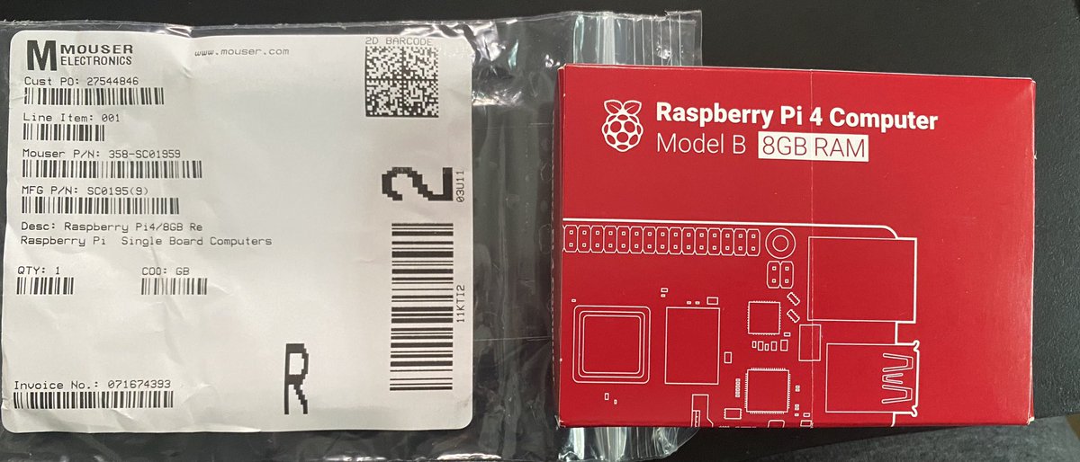 tdroz's tweet photo. @F1rsTxLas7 @rpilocator 8GB arrived today! https://t.co/pXFFBhgdvI
