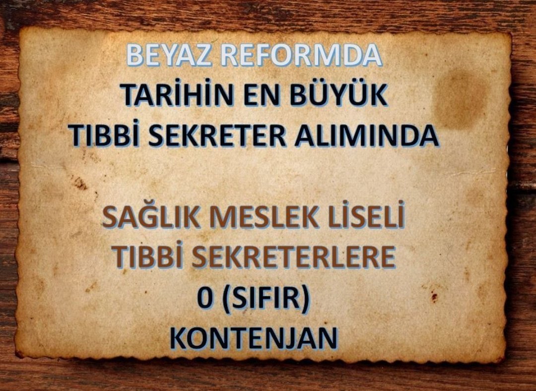 Pinarturemis's tweet photo. Rahmetli de KPSS ye girerdi diyecekler arkamızdan 20 senedir yüksek puanlarla atanamamak bizim suçumuz olmasa gerek?
@drfahrettinkoca
@DrRecepAkdag
@AzizAlperBiten  
@suayipbirinci
@halileldemir
@drtolgatolunay
@ismailsunduk63  
@SbhttnAydin
#LiseTıbbiSekUmutOlun
55 https://t.co/q1fZWcm8bo