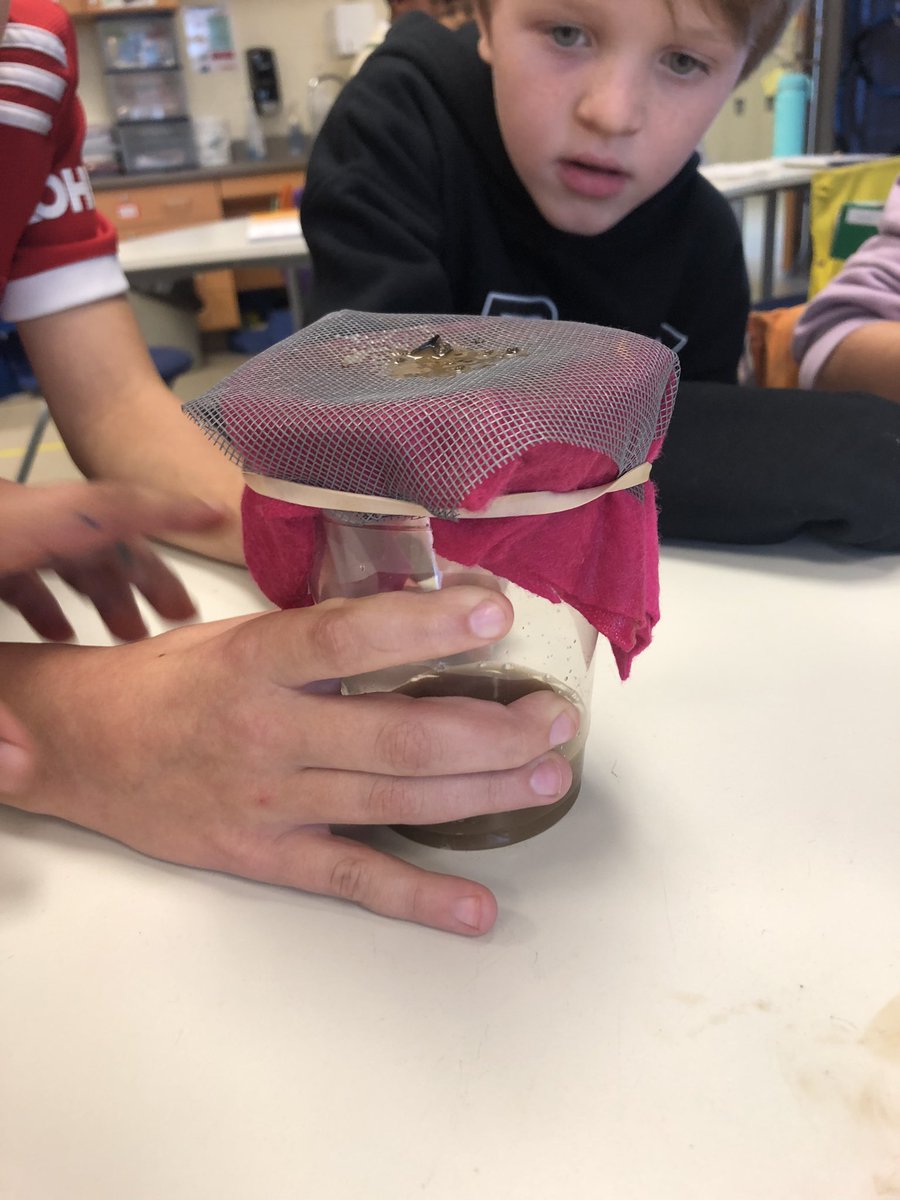 MrsStefanik's tweet image. Filter testing! #engineersatwork