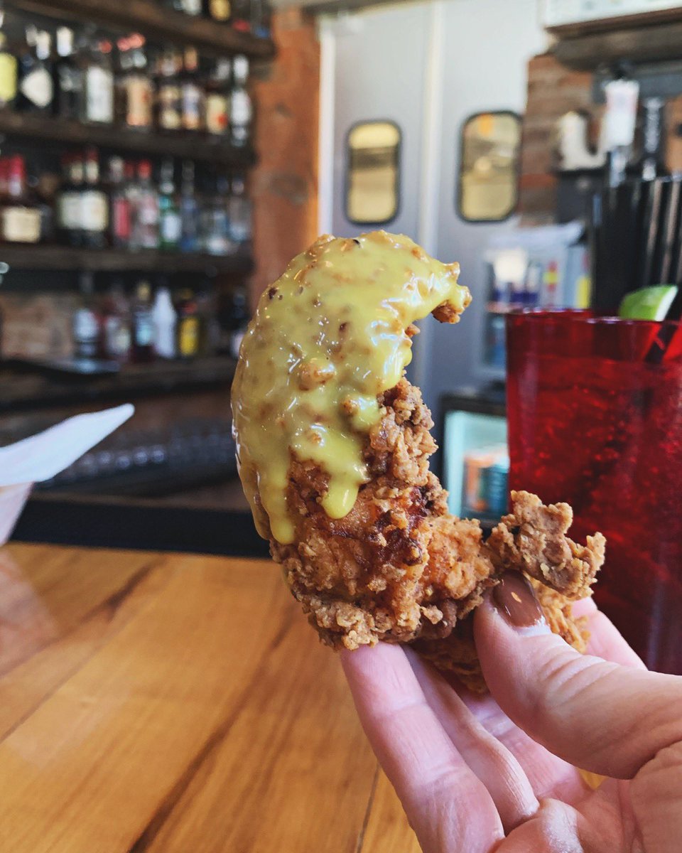 May your weekend be extra cronchy and super saucy. #seeyouatthehimark #chickentenders #friedchicken #sauce #eastend #cincinnati