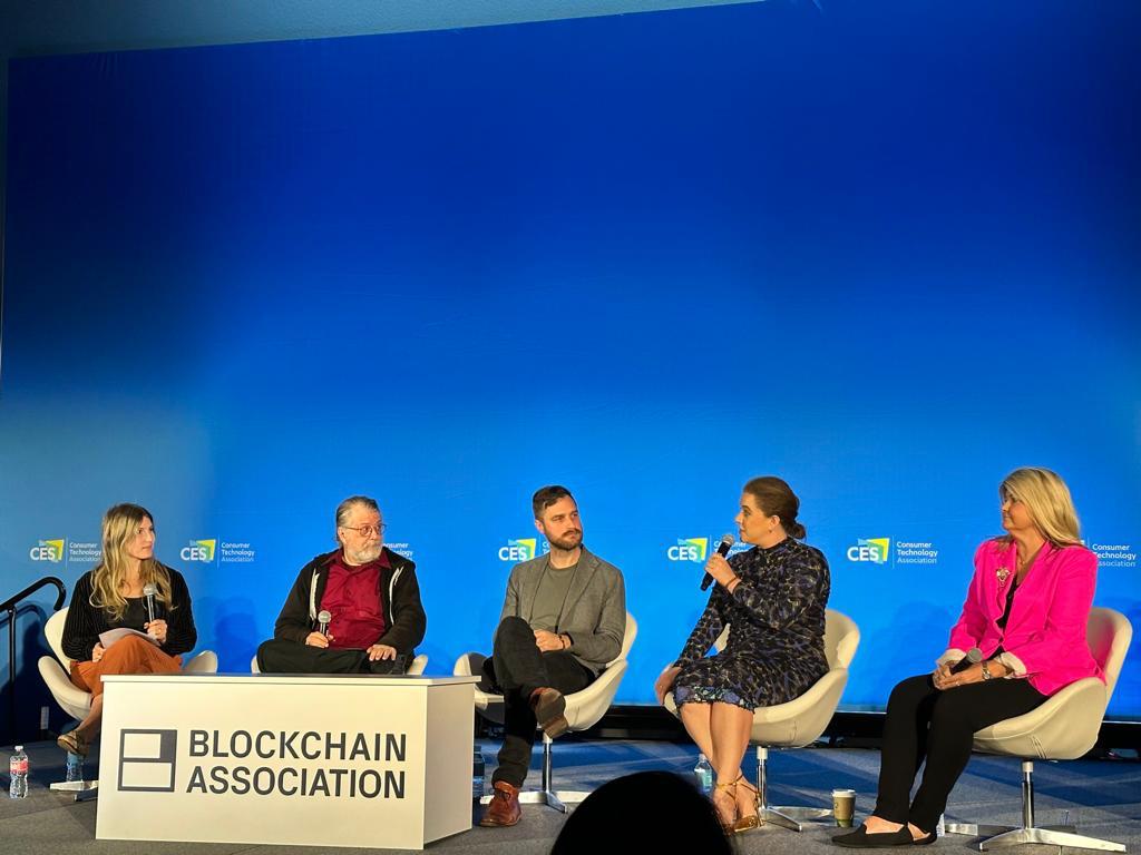 TheRealStone's tweet photo. CRYPTO: HERE FOR GOOD #CES2023
Thank you to the @BlockchainAssn for organizing such a great panel moderated by @mtcoppel with fellow rockstar panelists.
@sandy_carter / @unstoppableweb
@TheRealStone / @gooddollarorg / @eToroUS
@mikedotwaves / @alliancedao
@kurtopsahl /@EFF https://t.co/n5JyBP2N4Z