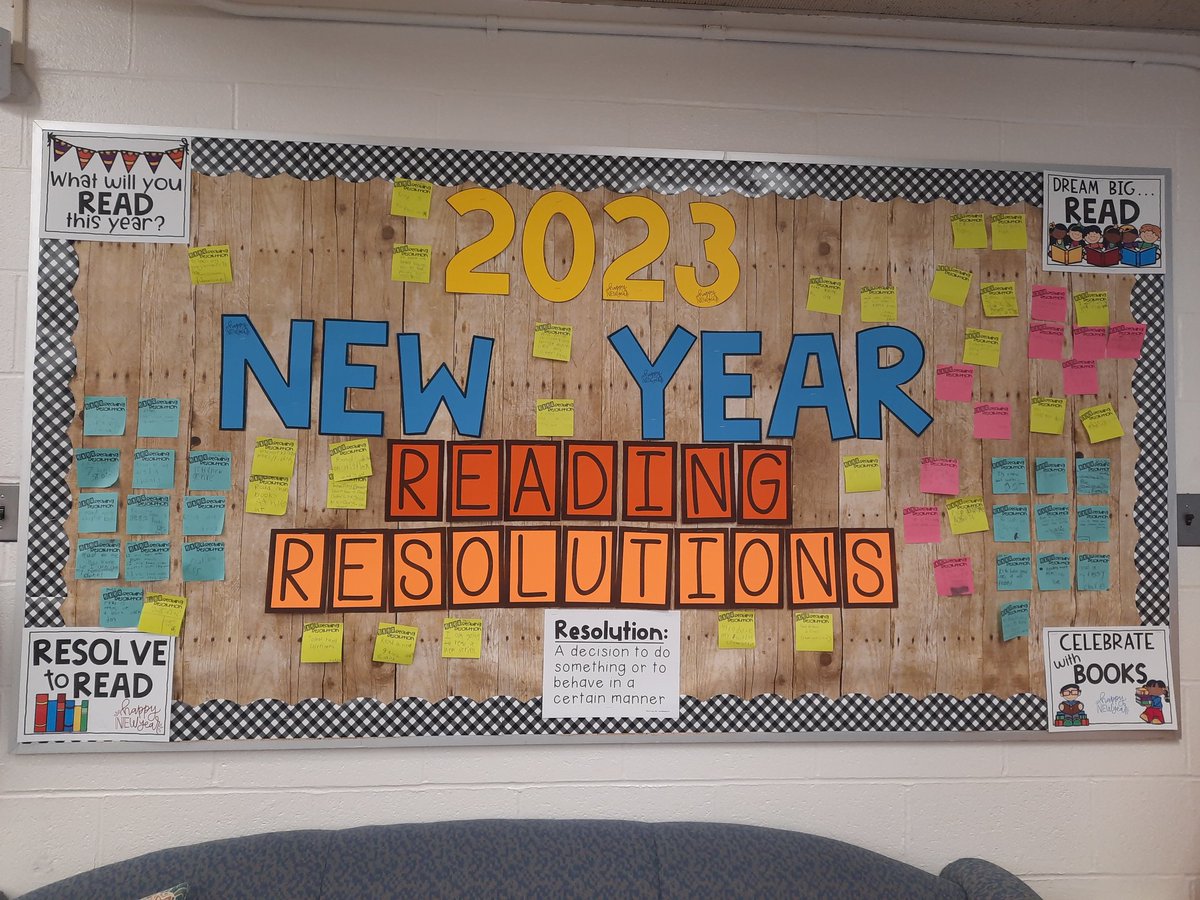 MrsBowenReads's tweet photo. Our 3rd, 4th, and 5th grade Tigers have some awesome reading resolutions for 2023. What's your reading resolution? #fcpsreads @fcpsmedia https://t.co/aTPEYX2loV
