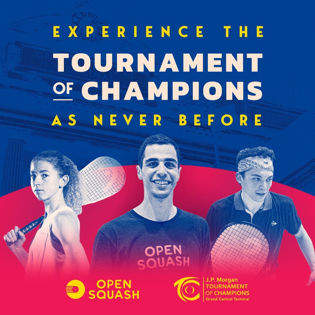 RIGHT NOW you can bid for a chance to win 2 amazing experiences @ToCSquash with @AliFarag @VCrouin  @ginakennedyy  @nathanlake3 @HaleyLMendez and more 🤩 

Read on: bit.ly/3Qfudde

#tournamentofchampions #squash #squashnyc  #opensquash #psaworldtour #squashnyc #nysquash