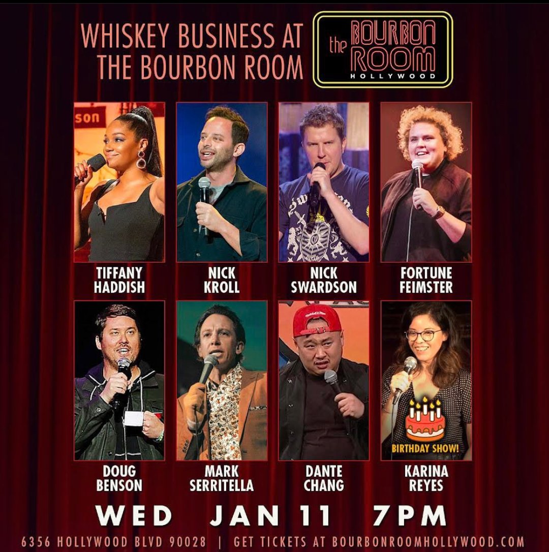 karinareyl's tweet photo. Come to my bday show next week! I am  performing on my bday with these stars! 💓 https://t.co/nYJWTnHDjm