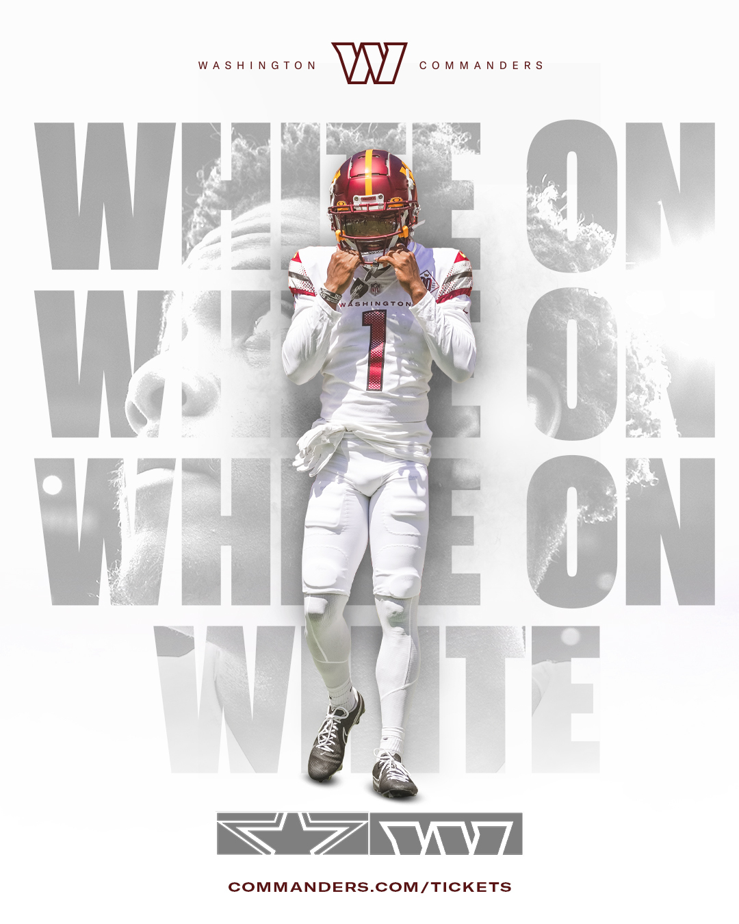 Washington Commanders on Twitter "For the last time this season — 𝙖𝙡𝙡 𝙬𝙝𝙞𝙩𝙚 𝙪𝙣𝙞𝙛𝙤𝙧𝙢𝙨 https//t