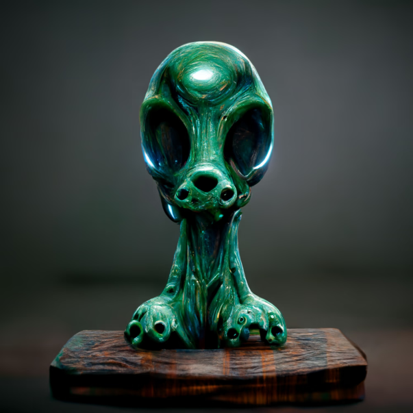 This is Indiana...🐶👽
Possessed by an adventurous spirit, the numerous breeds of Paw Planet feed off the sacred totemic energy of the statuesque emerald Indiana in their struggle against the armies of evil.
#nfts #dogliens